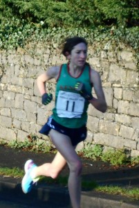Rebecca Robinson nears finish