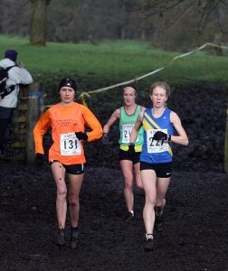 Rosie Smith, Sarah Tunstall and Claire Duck battle it out