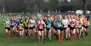 Under 17 women get away at 2016 Northern Cross Country Championships