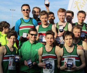 Sale Harriers NA 12 stage road relay champions 2017