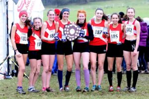 Salford Under 15 Girls championship team