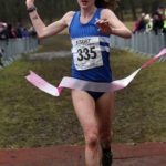 Mhairi Maclennan (Morpeth Harriers) wins the senior womens 2018 Northern Cross Country Champs., Harewood House, Leeds. Photo: David T. Hewitson/Sports for All Pics