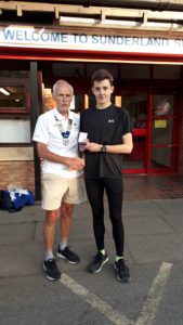 Alex Brown bronze medal winner with Kevin Carr